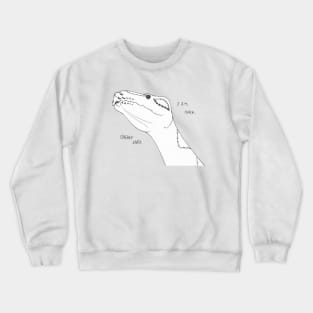 Sneaky Snek Crewneck Sweatshirt